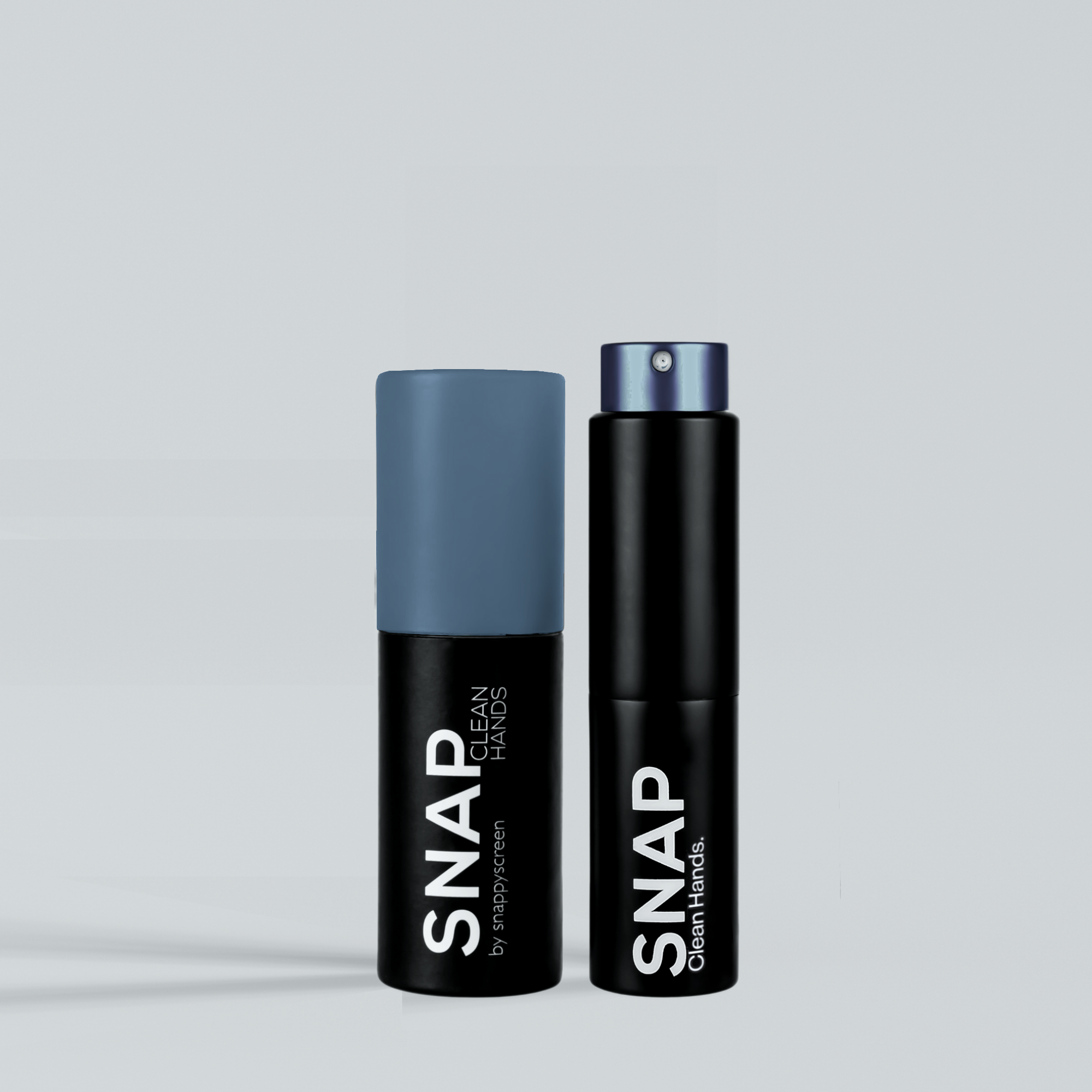 Black sunscreen stick labeled 'GOLF' with open cap on a light gray background.