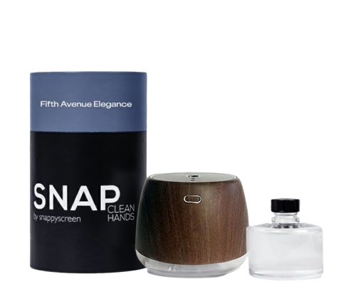 "Fifth Avenue Elegance" Touchless Mister Sanitizer (Limited Edition Woodgrain)