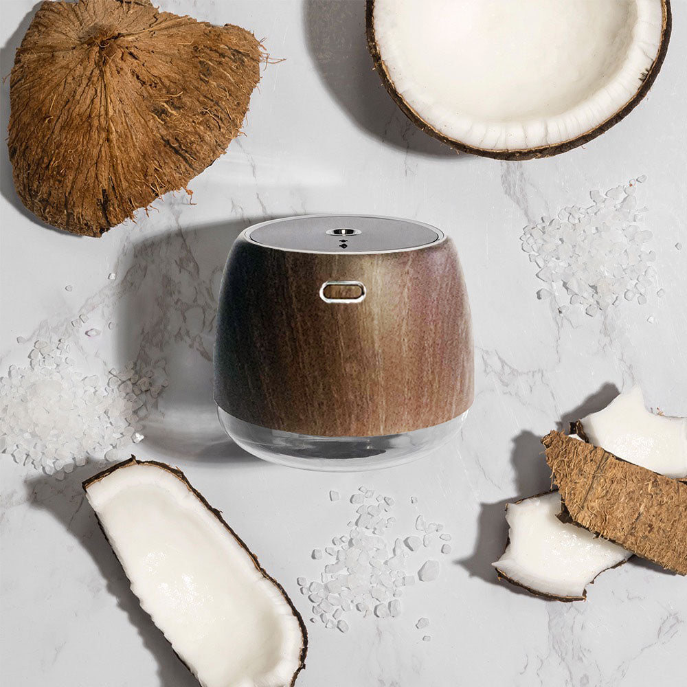 'Escape to the Sea' Touchless Mist Sanitizer - Woodgrain Edition