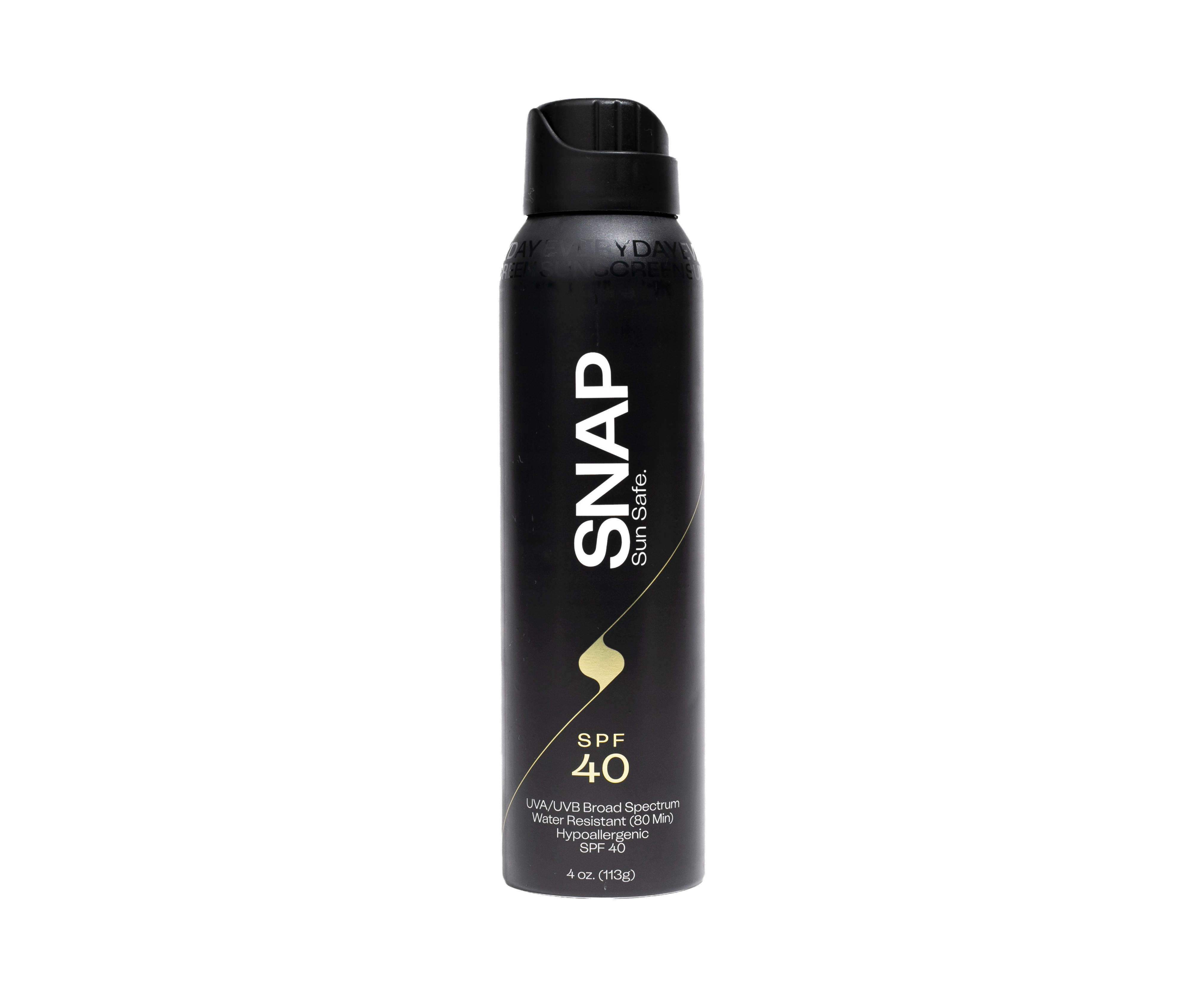 SNAP Wellness Everyday Sunscreen SPF 40 - As featured in our touchless sunscreen application booth the SnappyScreen Machine 
